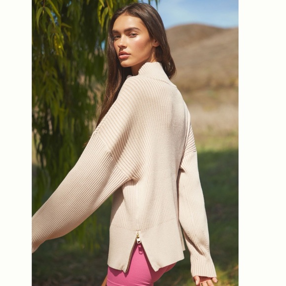 NWT Varley Mayfair Mock-Neck Sweater S - Picture 3 of 12